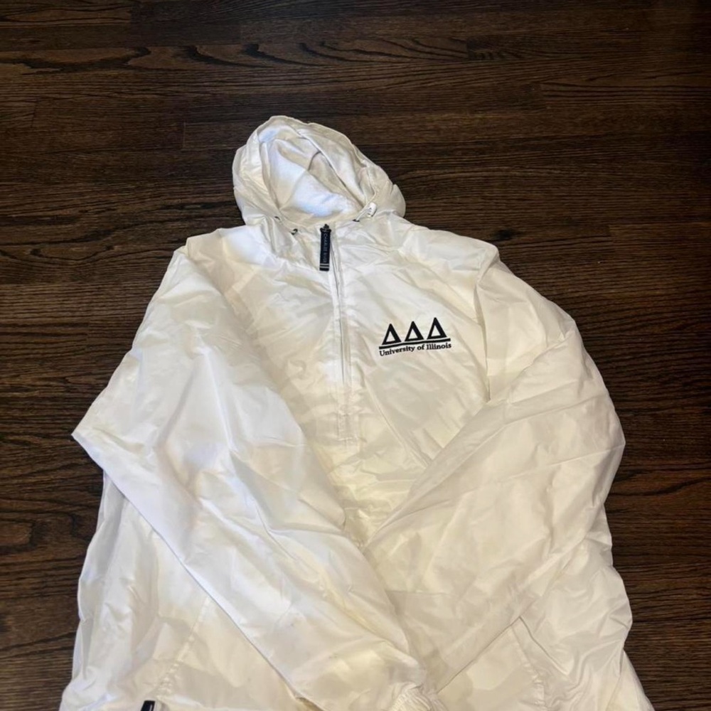 White Hooded Jacket